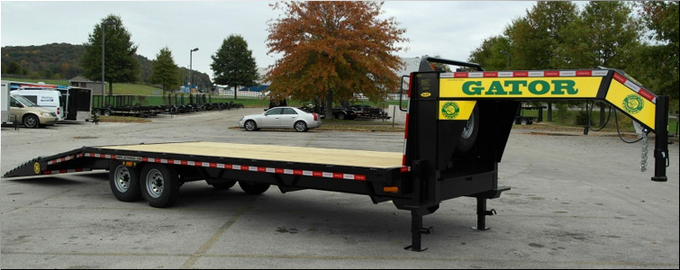 Gooseneck flat bed trailer for sale14k  Bradley County, Tennessee